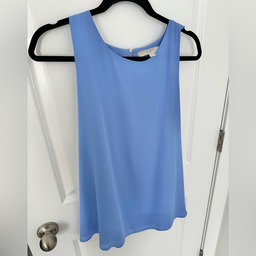 LOFT Racerback Ruffle Tank - Picture 7 of 7